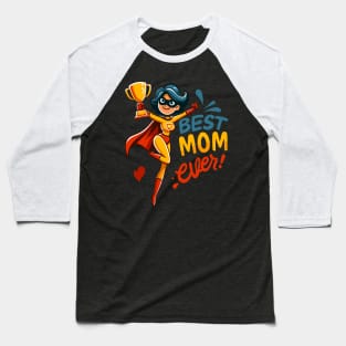 Superhero Mom Triumph Baseball T-Shirt